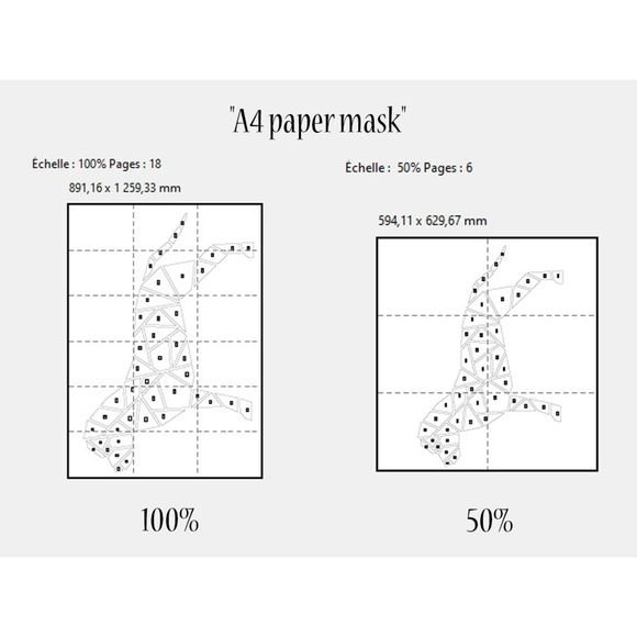 DGEmily Geometric Staffy Wall Art | Large-Scale Wall Decor | Custom Sizes!! - Picture 2 of 4